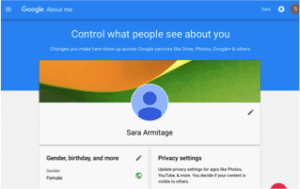 Google About Me