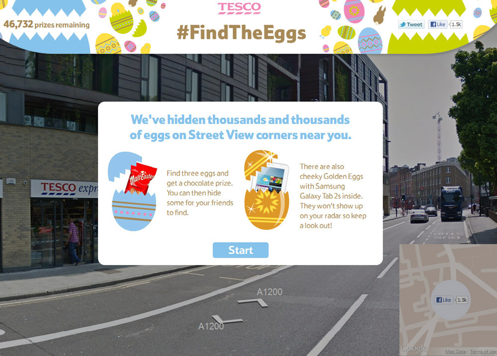Tesco #FINDTHEEGGS