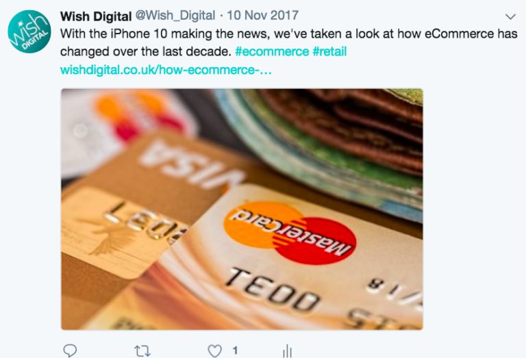 wish digital tweet