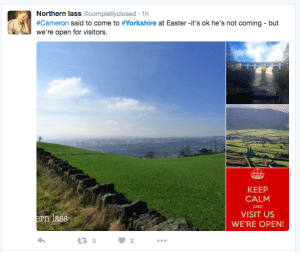 northern lass tweet