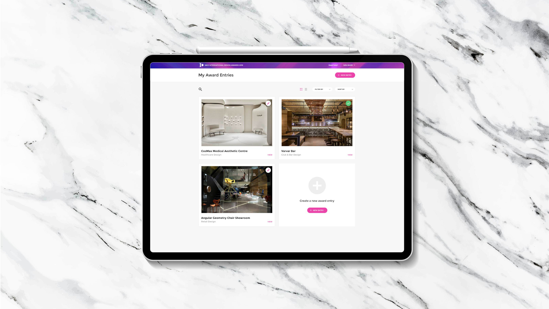 header app development