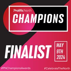 Logo of Prolific North Champions Finalist Awards ceremony