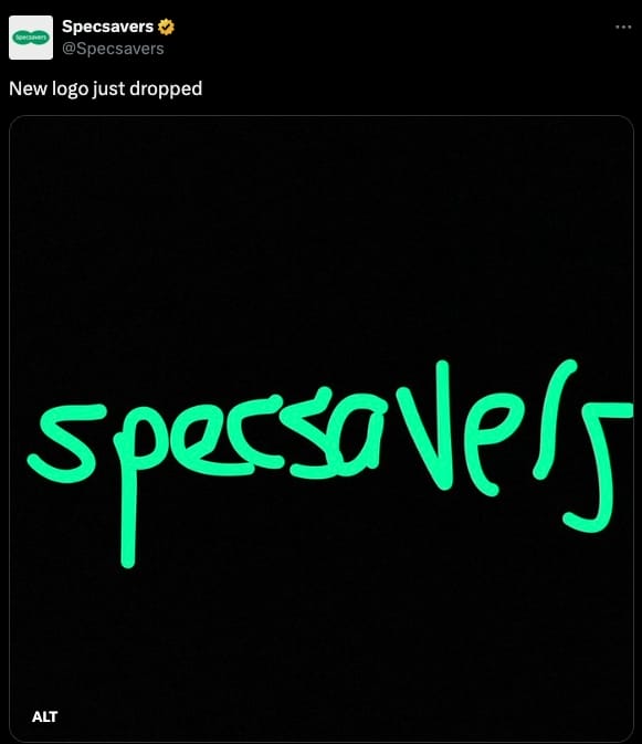 Specsavers new logo